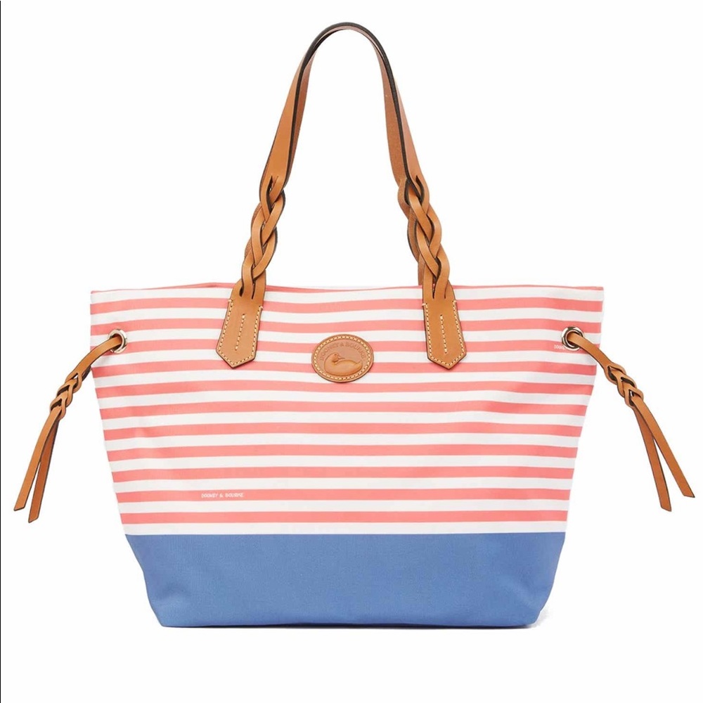 Dooney and Bourke shopper tote NEW
Blue / red